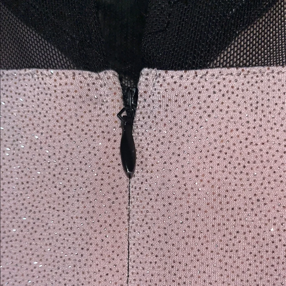 Black and tanish pink Sleeveless Romper by Enfocus Studio - Picture 8 of 13
